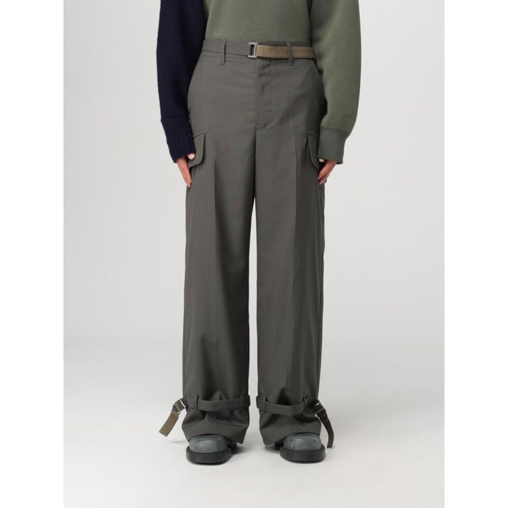 Sacai Pants Men Kaki